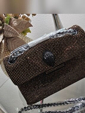 Kurt Geiger Mini Fabric Drench Kesington Bag.